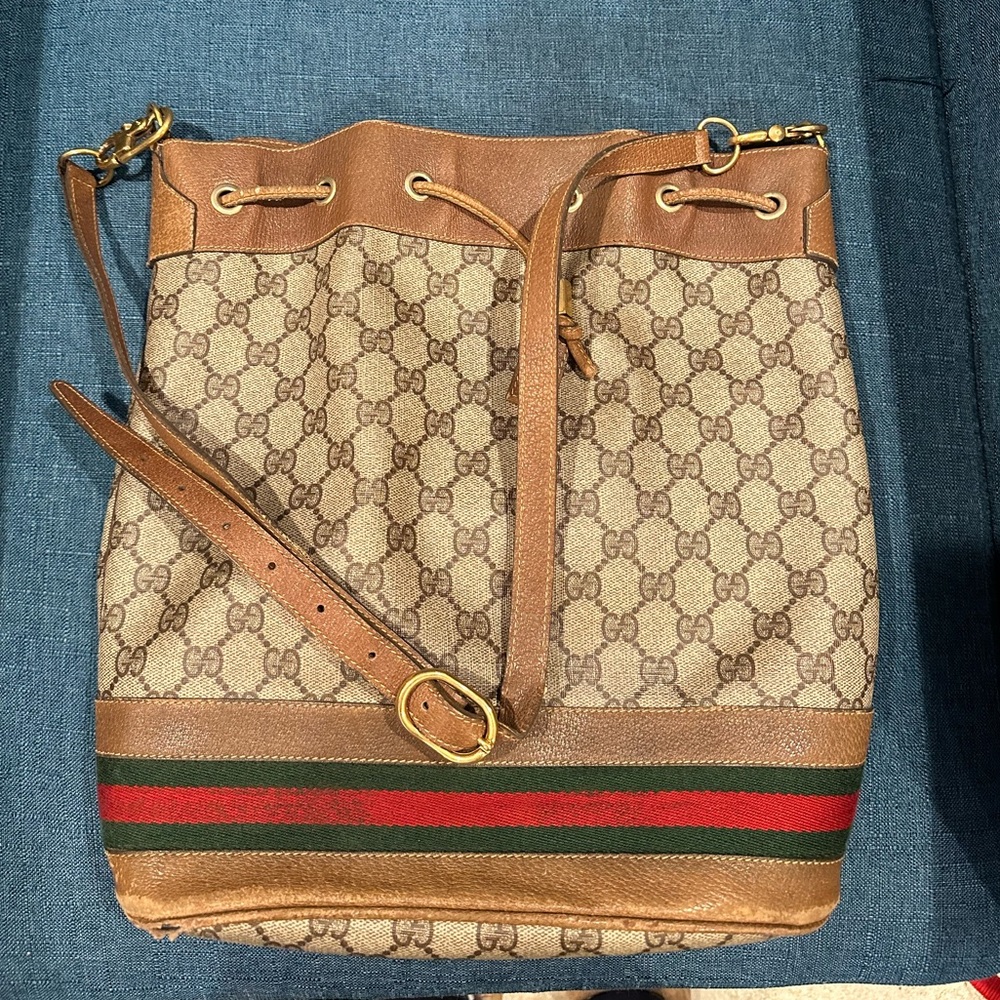 Gucci 1990s Monogram Bag